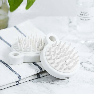 2020 Massage Scalp Brain Detachable Hair Massage Brush Silicone Hair Brush Scalp