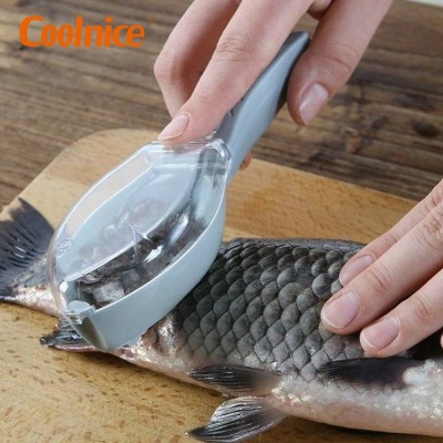 202 Kitchen Tool Cleaning Fish Skin Scraping Scales Planing Fast Scales Peeling Fish Scale Remover